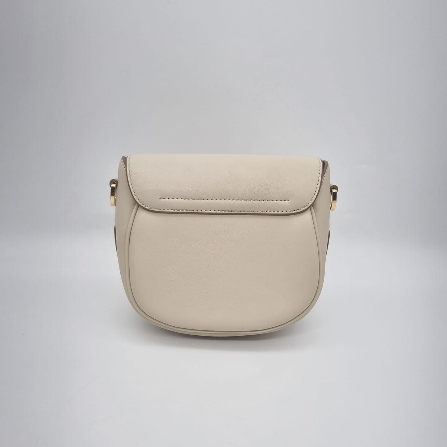 Marc Jacob The J Marc Small Saddle Bag Ivory Size 18x8x16