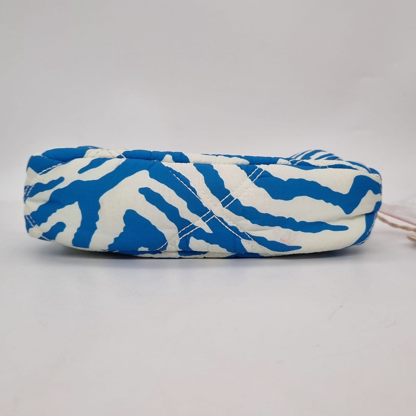 Bimba Y Lola Small Tiger Printed Crossbody Bag Blue Size 18x5x12