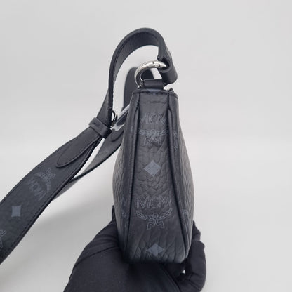MCM Small Crossbody Pouch Trio Visetos Multi Size 21x5x15