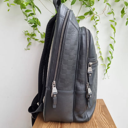 Louis Vuitton Michael Backpack Damier Graphite 2016 Size 26x19x41