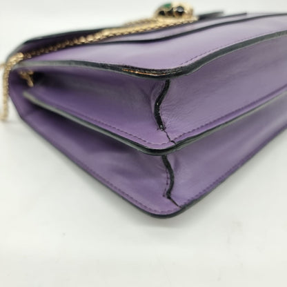 Bvlgari Medium Serpenti Forever Crossbody Bag Purple Size 27x5x20