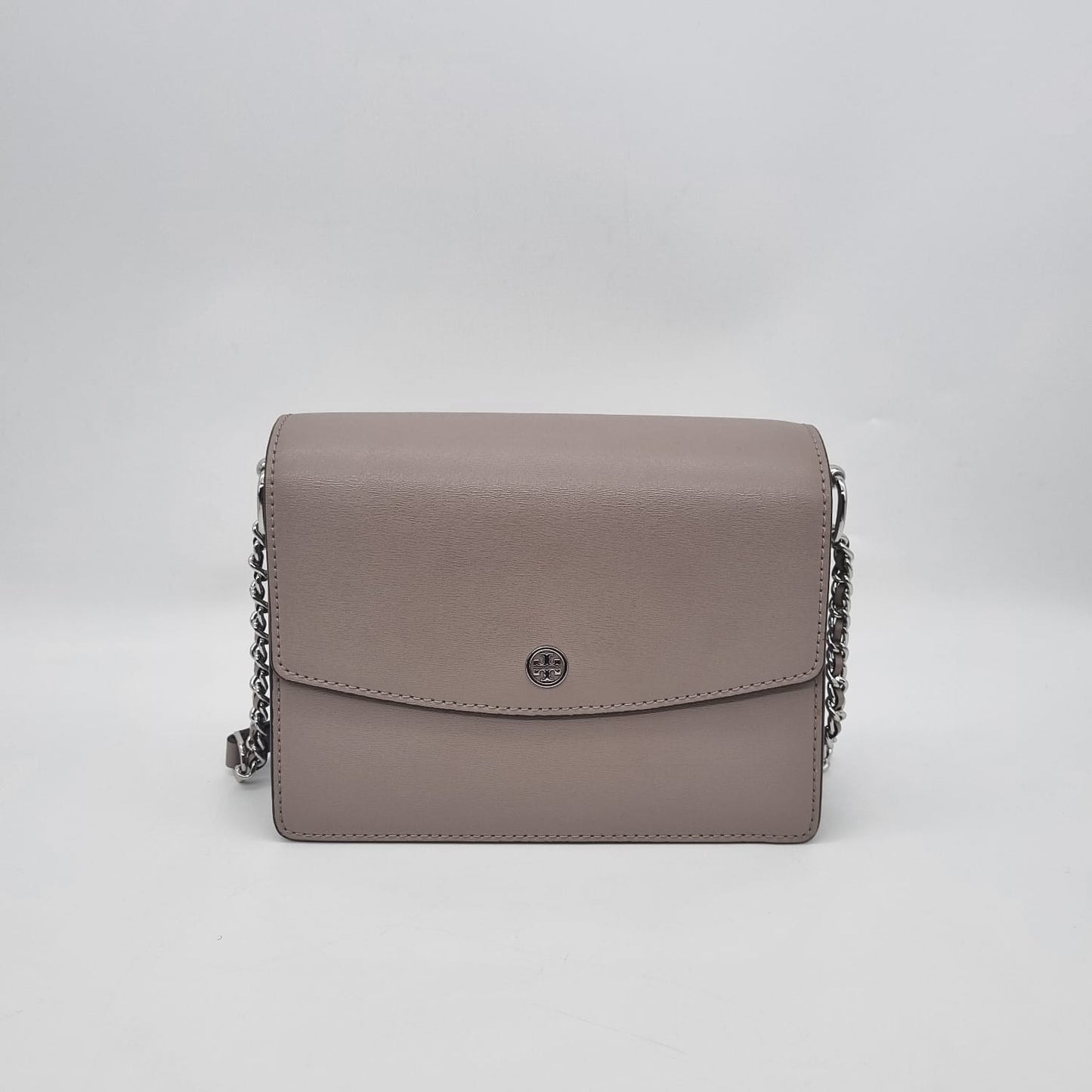 Tory Burch Parker Convertible Crossbody Bag Grey Size 21x8x16