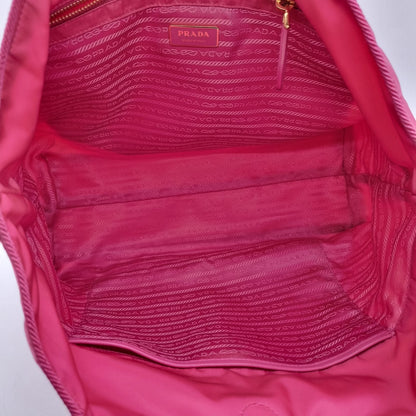 Prada Tote Bag Nylon Fuschia Size 34x14x28