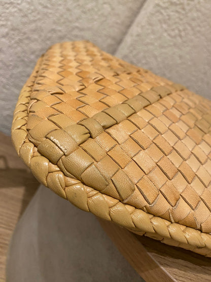 Bottega Veneta Hobo Medium Beige Size 45x30