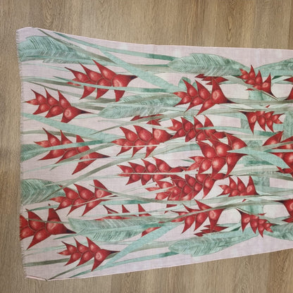 Patek Phillipe Scarf Pink Flower Size 200x100