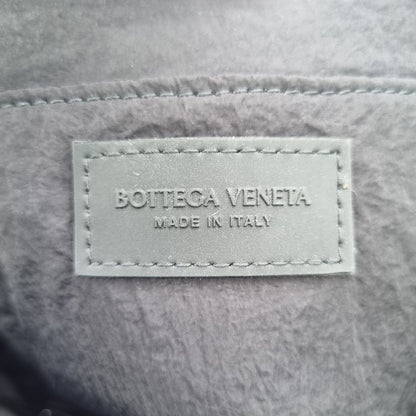 Bottega Veneta Intrecciato Travel Organizer Clutch Black Size 27x18