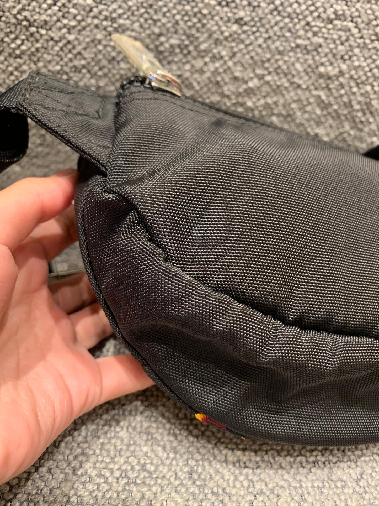 Kenzo Canvas Tiger Bumbag Black Size 29x18x11