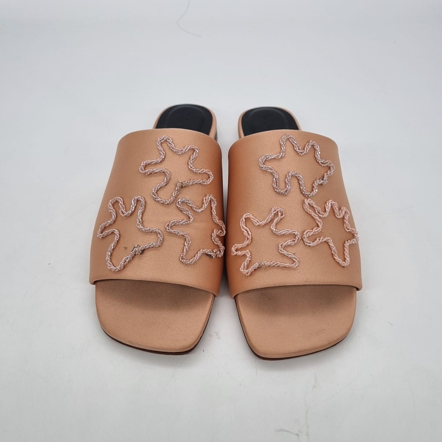 Rajnik Chimera Slide Sandal Cream Size 40/26