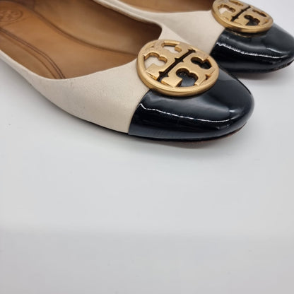 Tory Burch Chelsea Flats Bicolor Size 7M/24