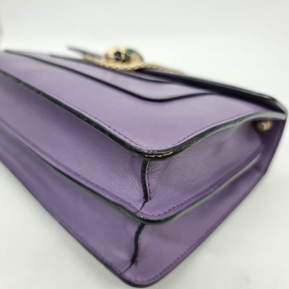 Bvlgari Medium Serpenti Forever Crossbody Bag Purple Size 27x5x20