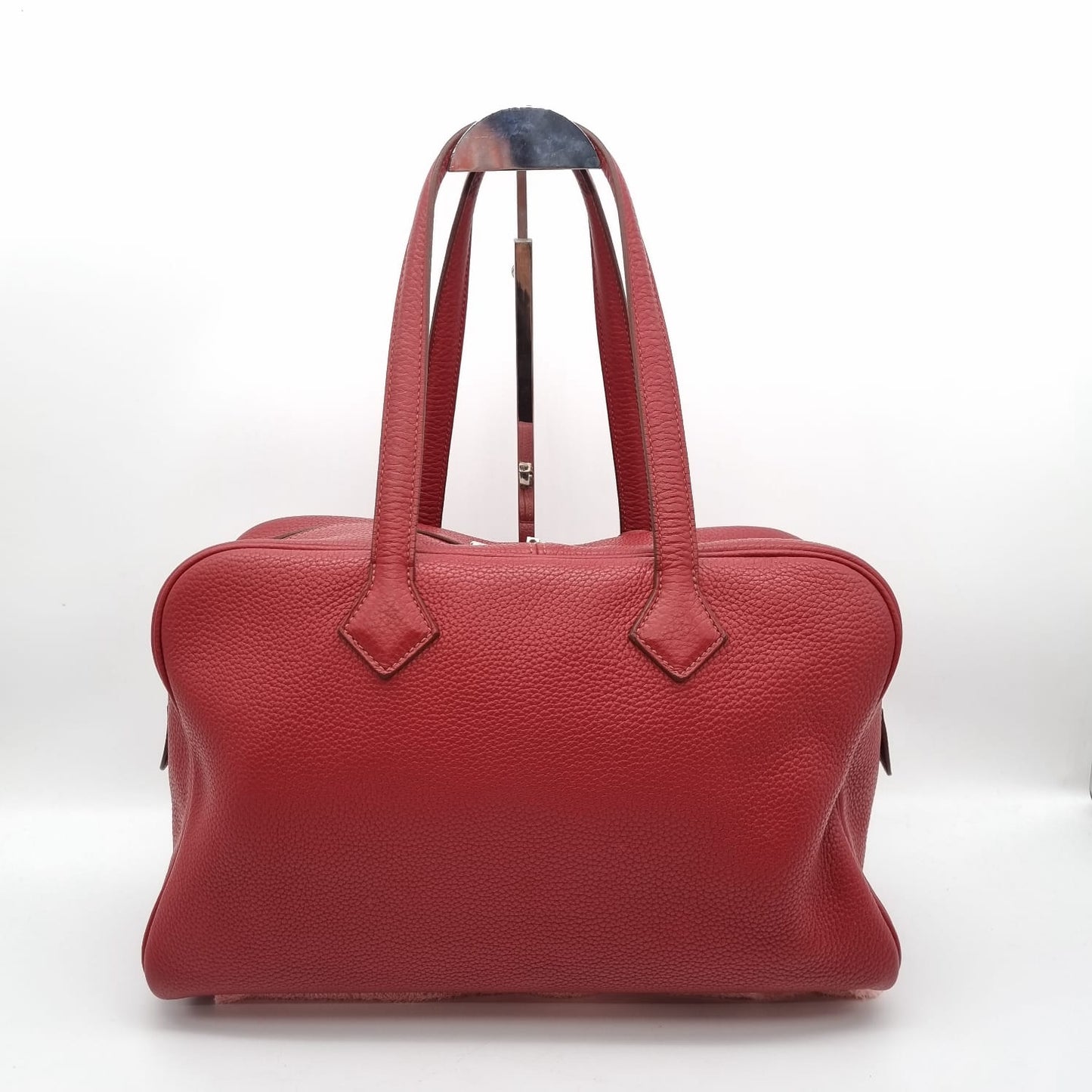 Hermes Victoria Rouge Garrance #O 2011 Size 35x17x23