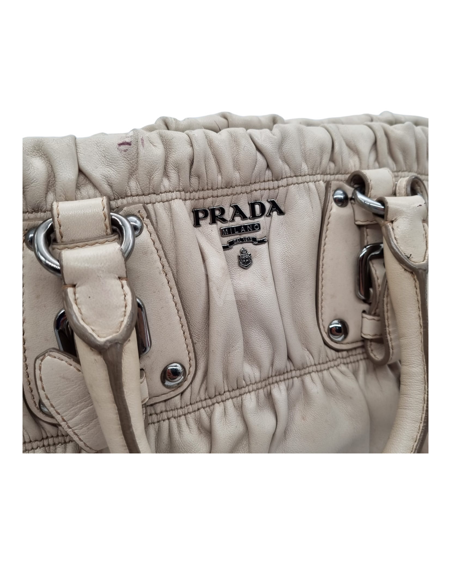 Prada Soft Saffiano Leather Tote Bag Strap