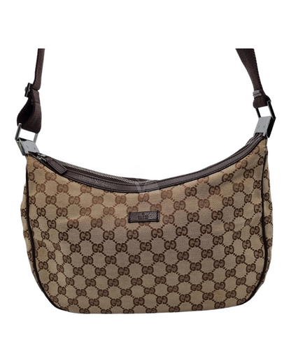 Gucci Canvas Shoulder Bag size 33x5x22 cm